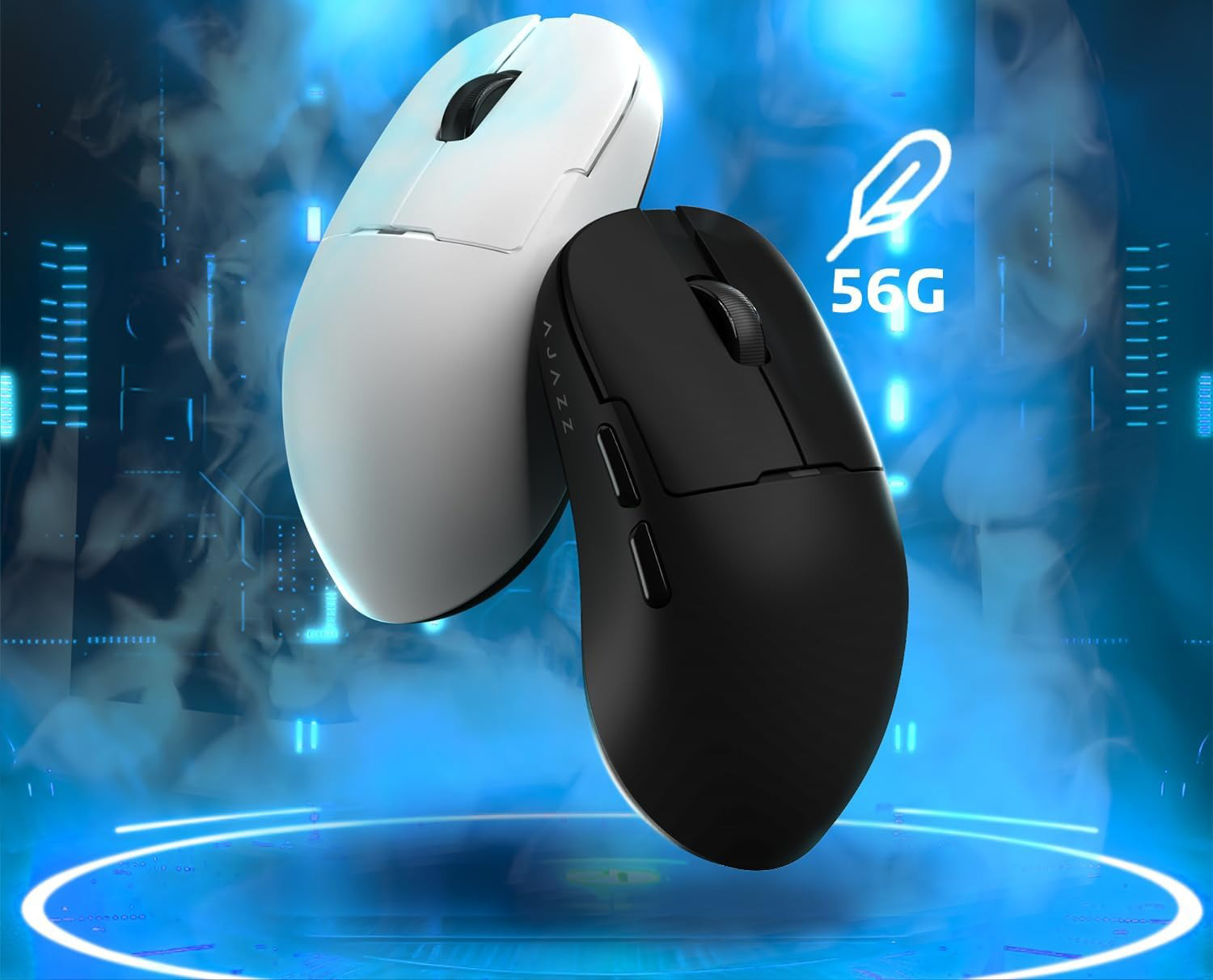 Бездротова миша Ajazz AJ179APEX 42000 DPI з RGB та зарядною станцією